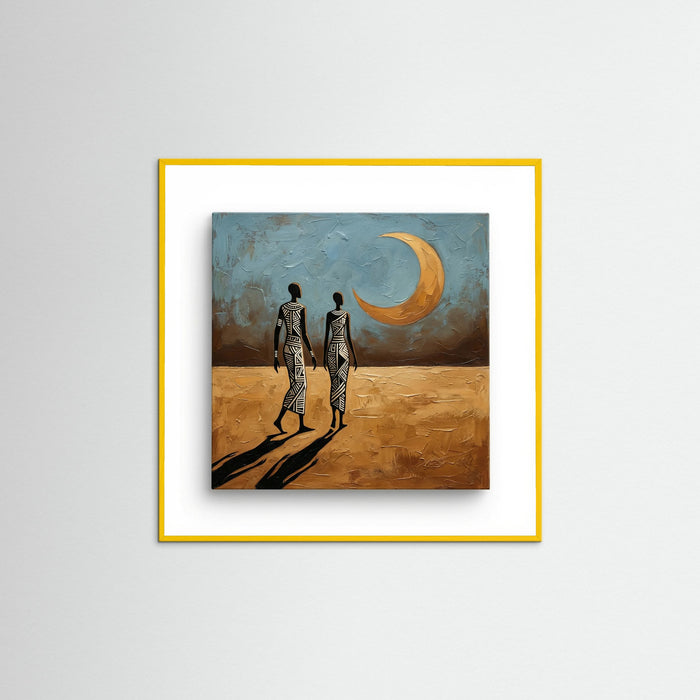Yellow Wood Square Distant Horizon