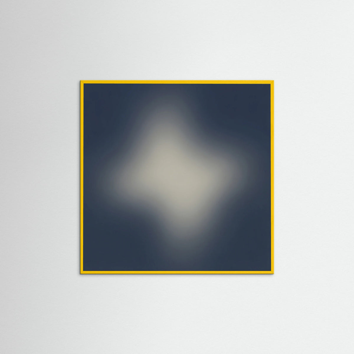 Yellow Wood Square Ethereal Blur