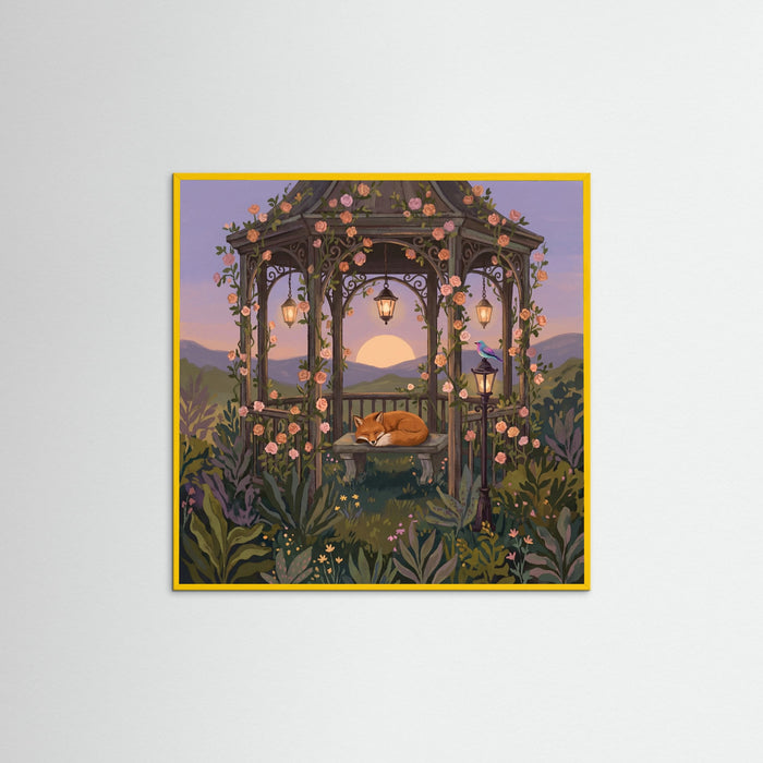Yellow Wood Square Garden Serenity