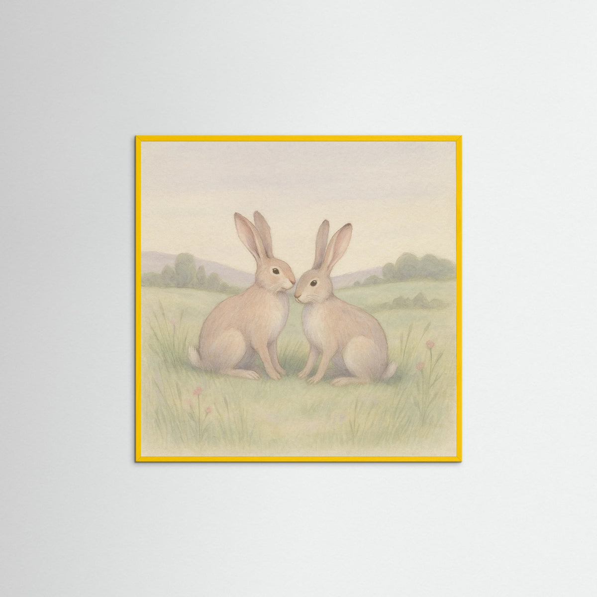 Yellow Wood Square Gentle Meadow