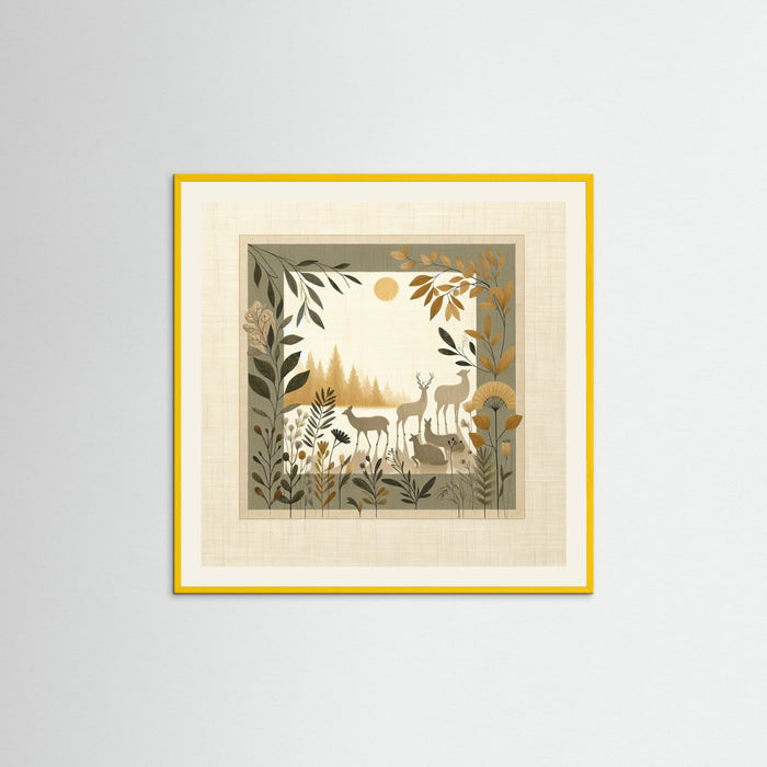Yellow Wood Square Gentle Spirit