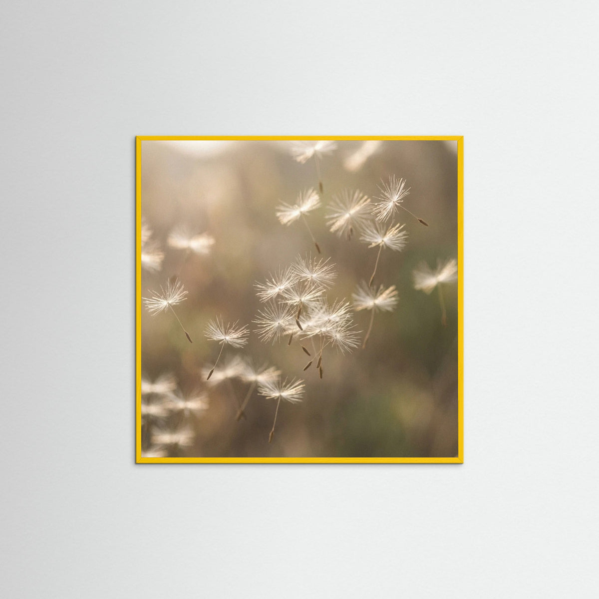 Yellow Wood Square Golden Whispers