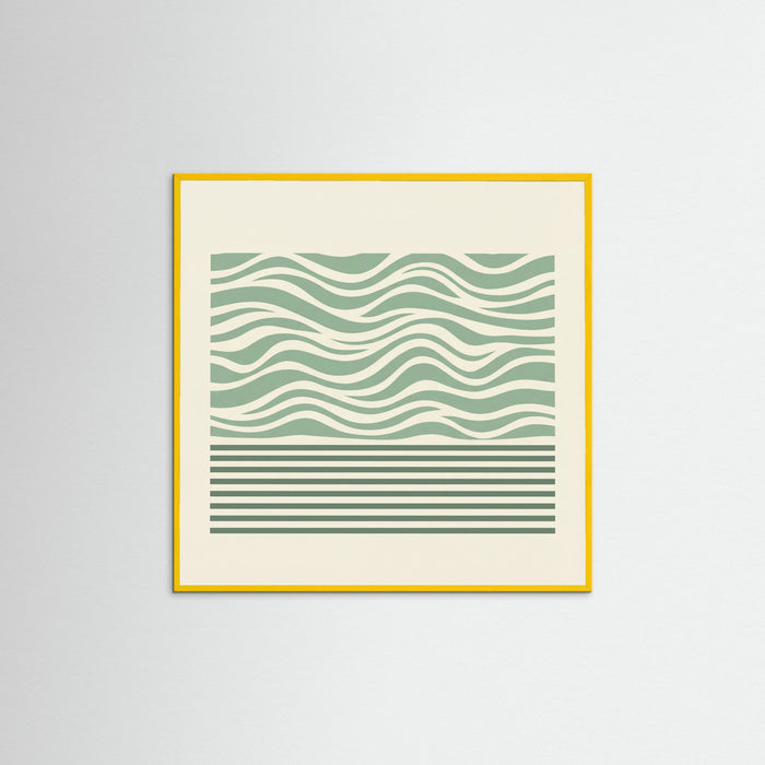 Yellow Wood Square Lavender Dualism