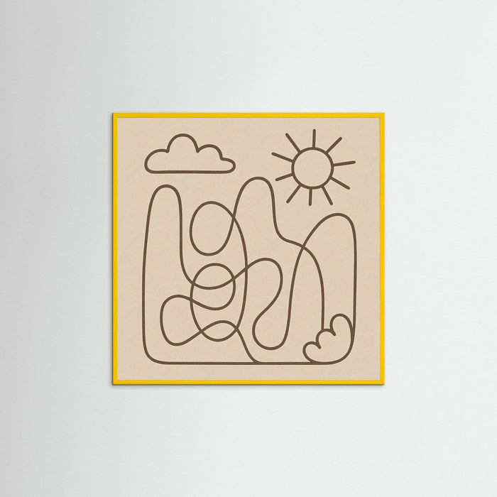 Yellow Wood Square Line Dance