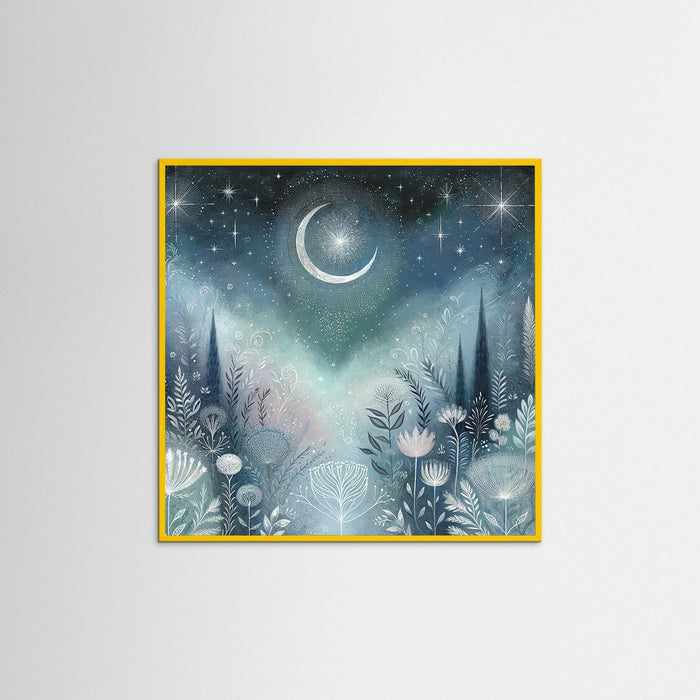 Yellow Wood Square Lunar Garden