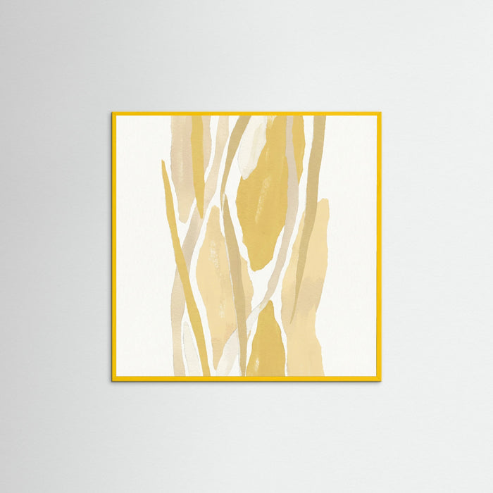 Yellow Wood Square Mellow Overlap
