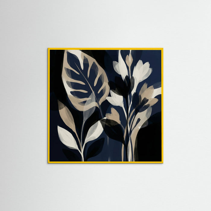 Yellow Wood Square Midnight Contemplation