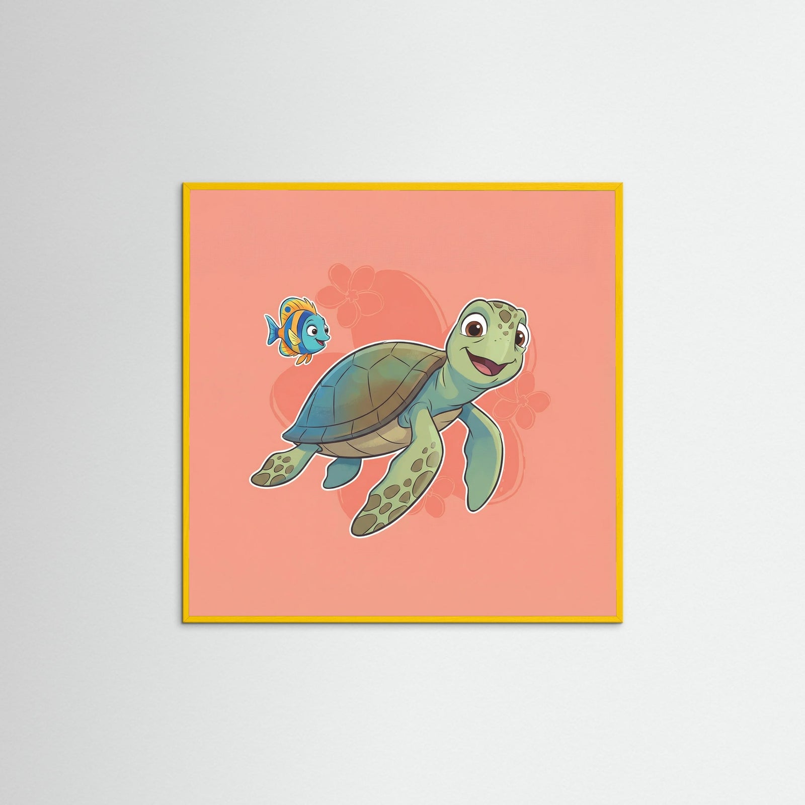 Yellow Wood Square Moana Companions