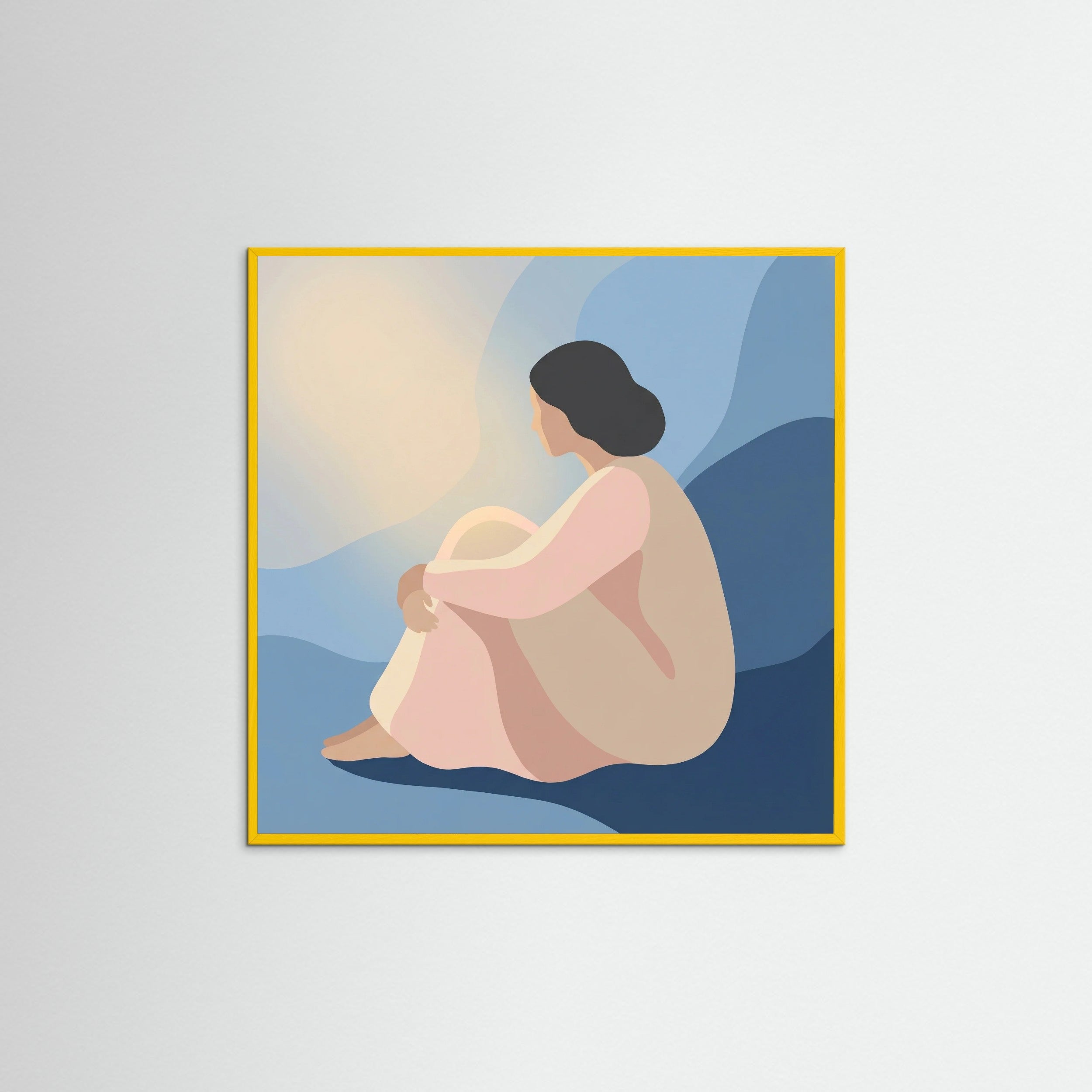 Yellow Wood Square Quiet Contemplation