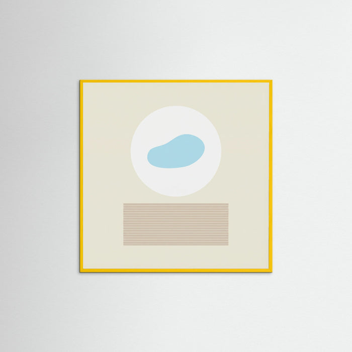 Yellow Wood Square Soft Horizons