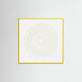 Yellow Wood Square Subtle Rhythm