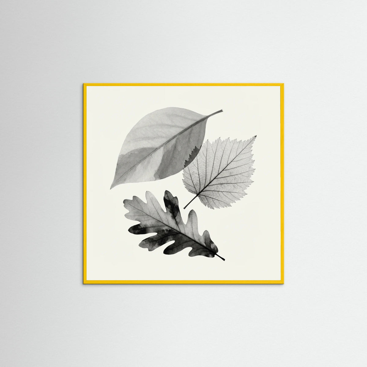 Yellow Wood Square Whispering Petals