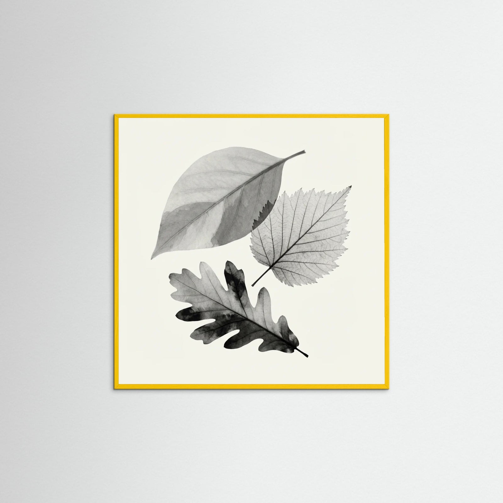 Yellow Wood Square Whispering Petals