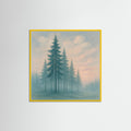 Yellow Wood Square Whispering Pines