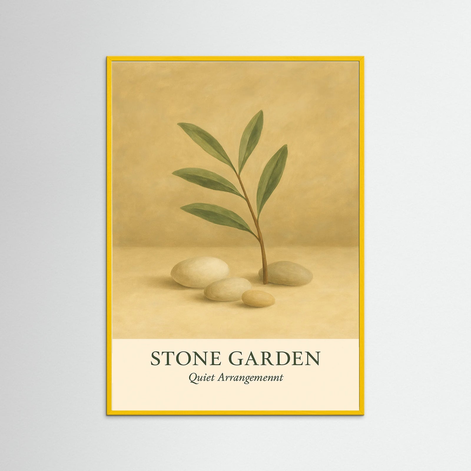 Yellow Wood Stone garden