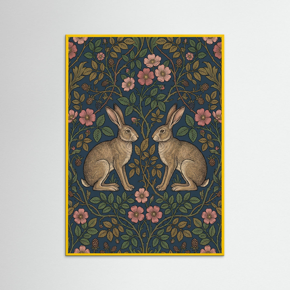 Yellow Wood Strawberry Thieving Birds