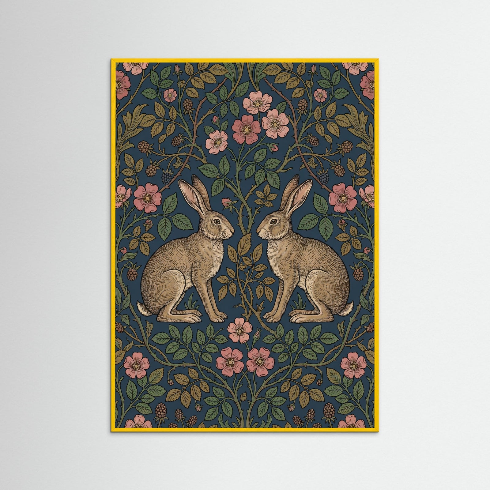 Yellow Wood Strawberry Thieving Birds