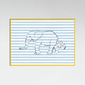 Poster Stripe Elephant – poster e stampa artistica