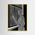 Yellow Wood Striped Contemplation