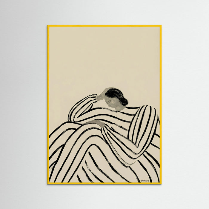Yellow Wood Striped Contemplation