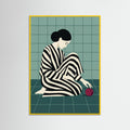 Yellow Wood Striped Contemplation