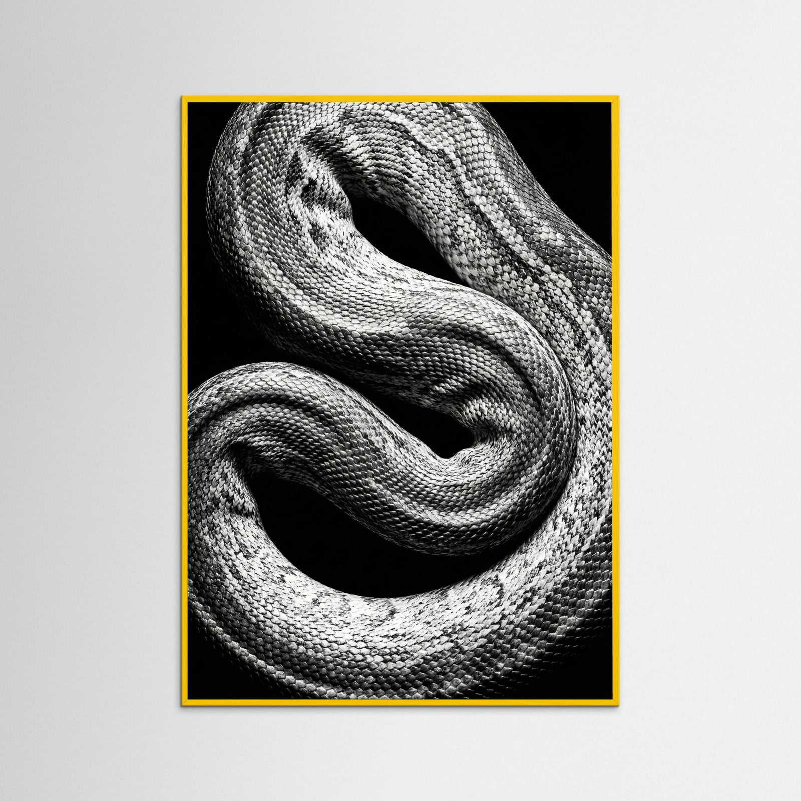 Yellow Wood Striped Elegance