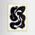 Yellow Wood Striped Form Black