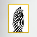 Yellow Wood Striped Form
