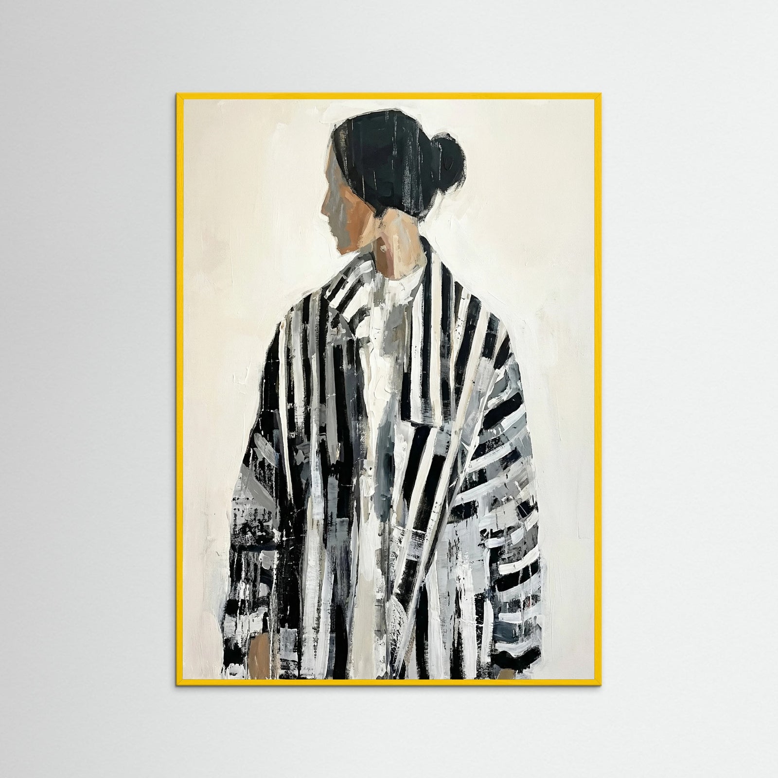 Yellow Wood Striped Gaze