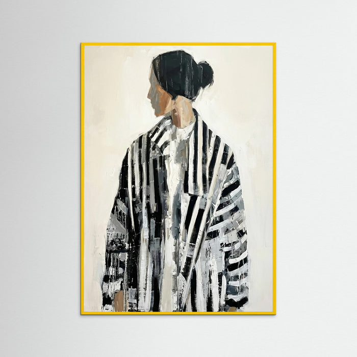 Yellow Wood Striped Gaze