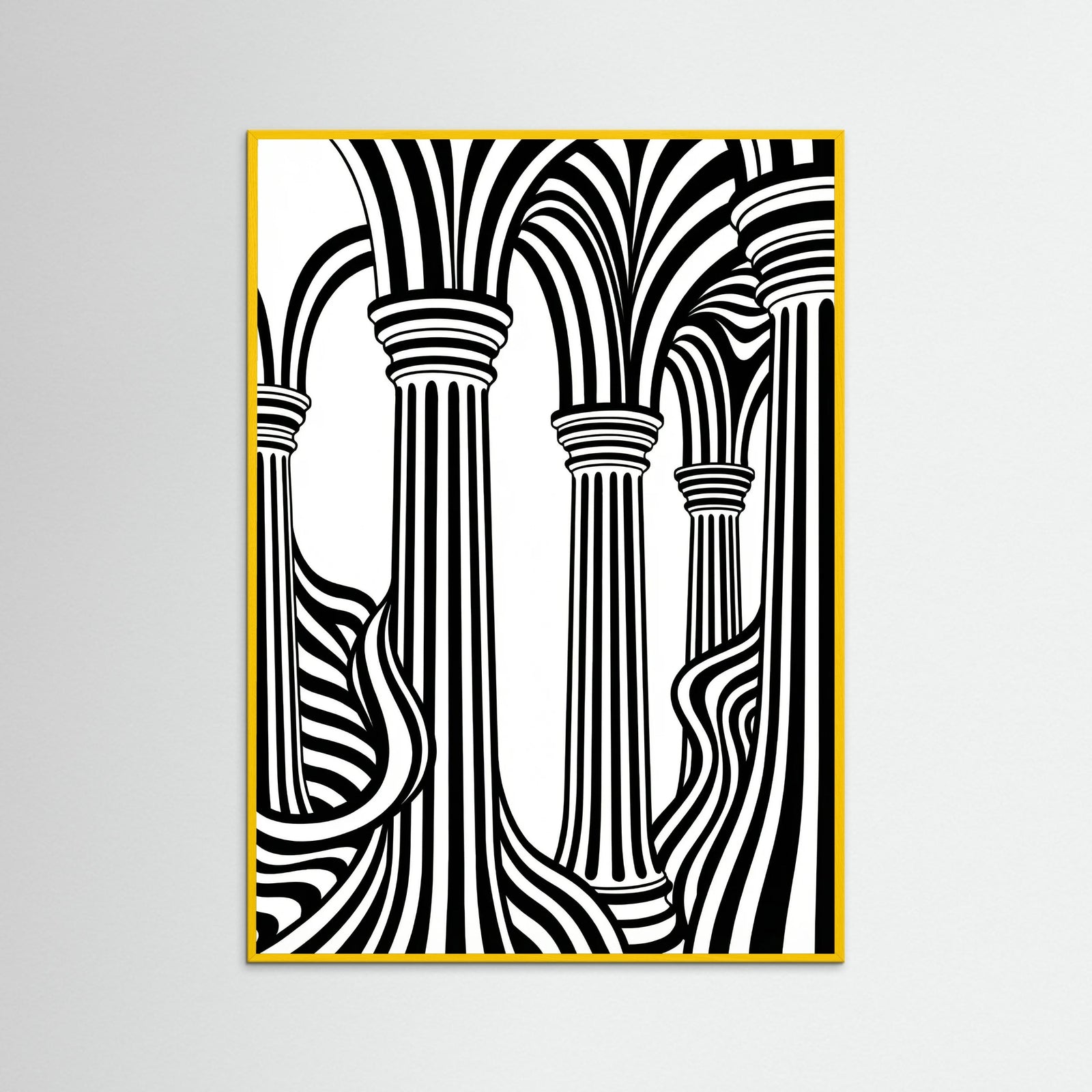 Yellow Wood Striped Grace