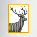 Yellow Wood Striped Muse