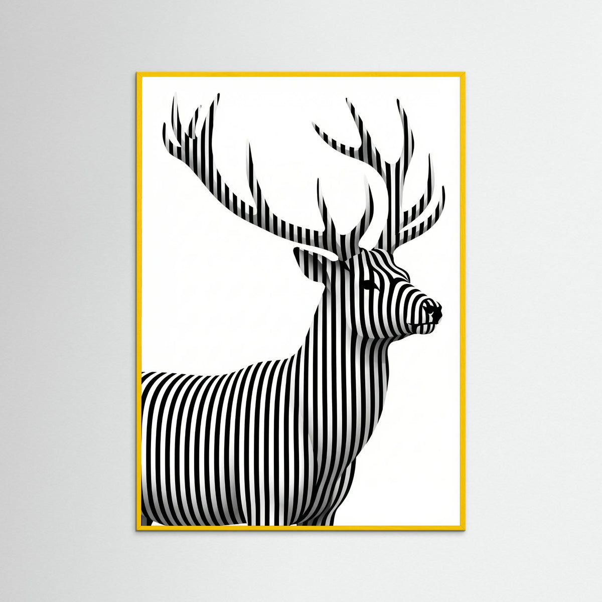 Yellow Wood Striped Muse