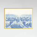 Poster Striped Umbrellas Parchment – poster e stampa artistica