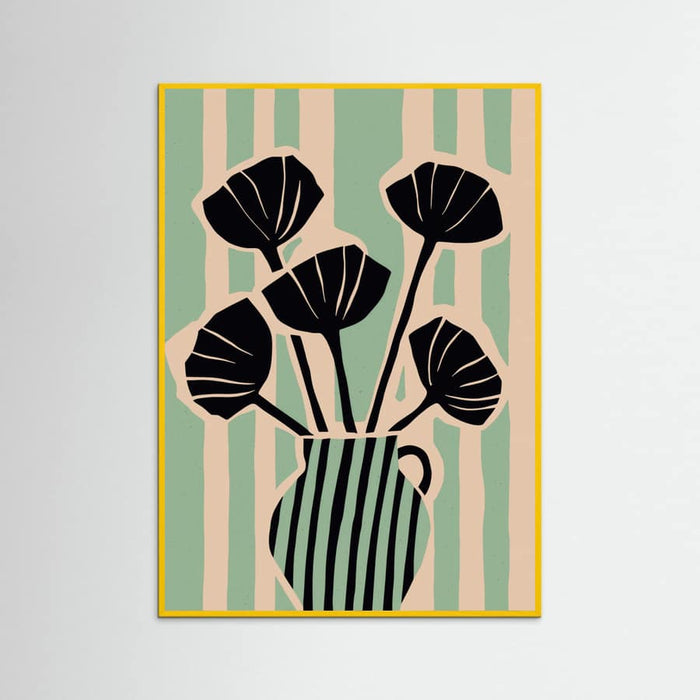 Stripedstilllifeno1 Fullsize Poster – plakat og kunsttryk