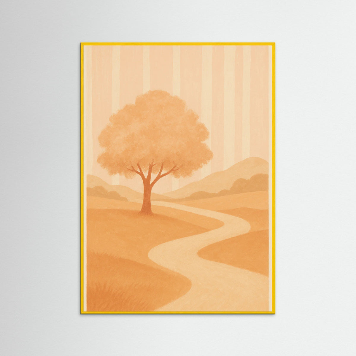 Yellow Wood Stripes and Silence