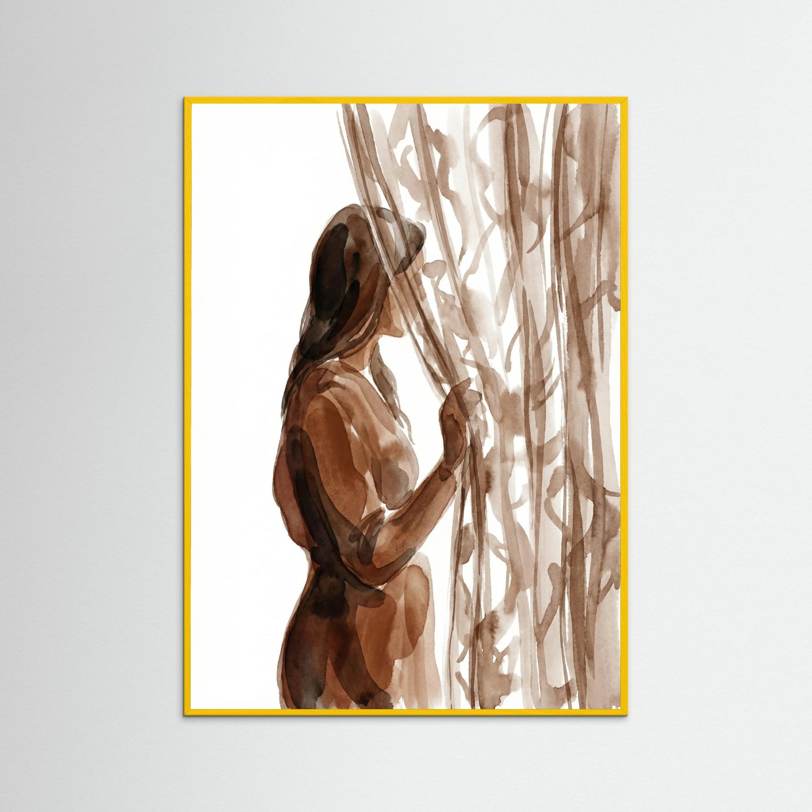 Yellow Wood Submerged Contemplation