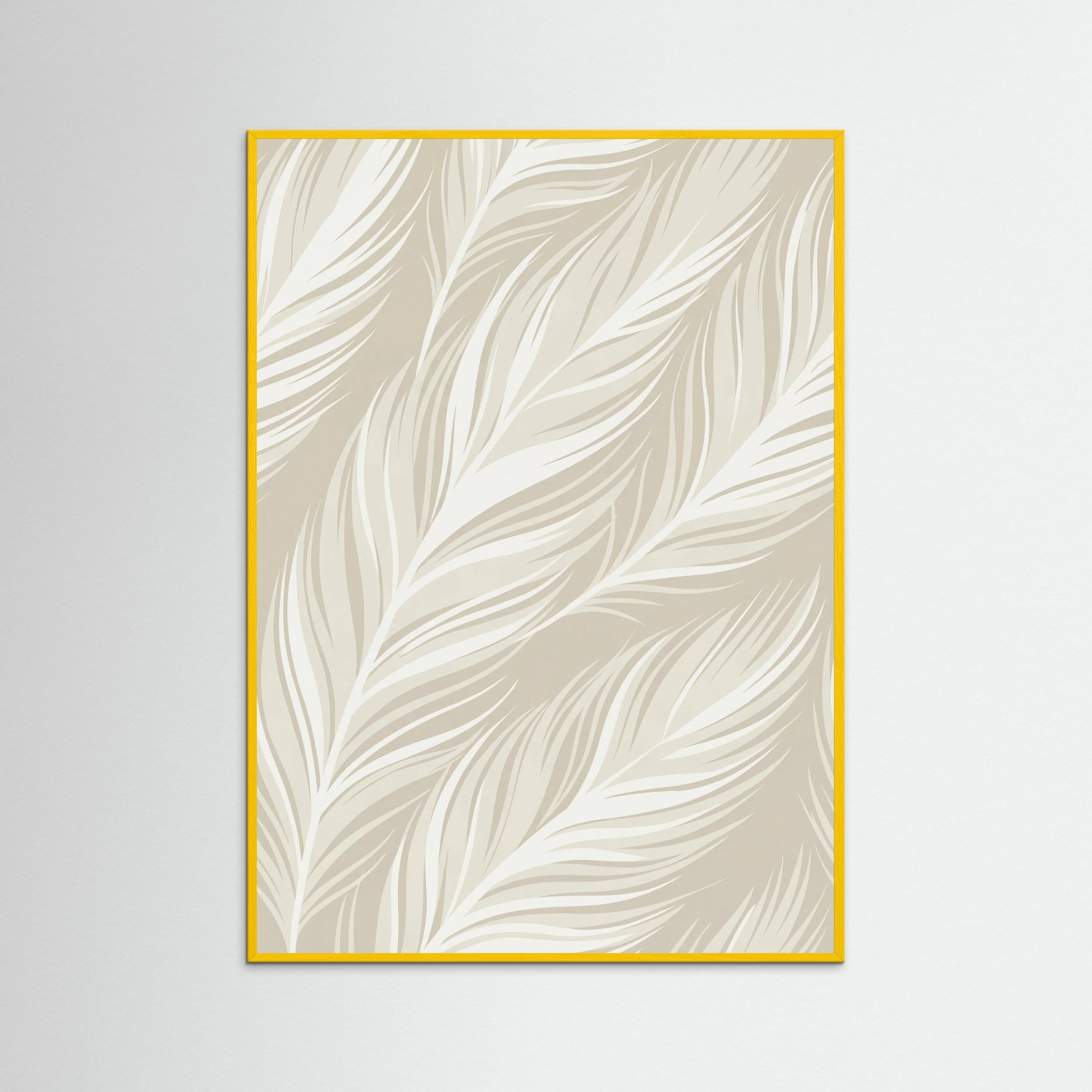 Yellow Wood Subtle Botanical Flow