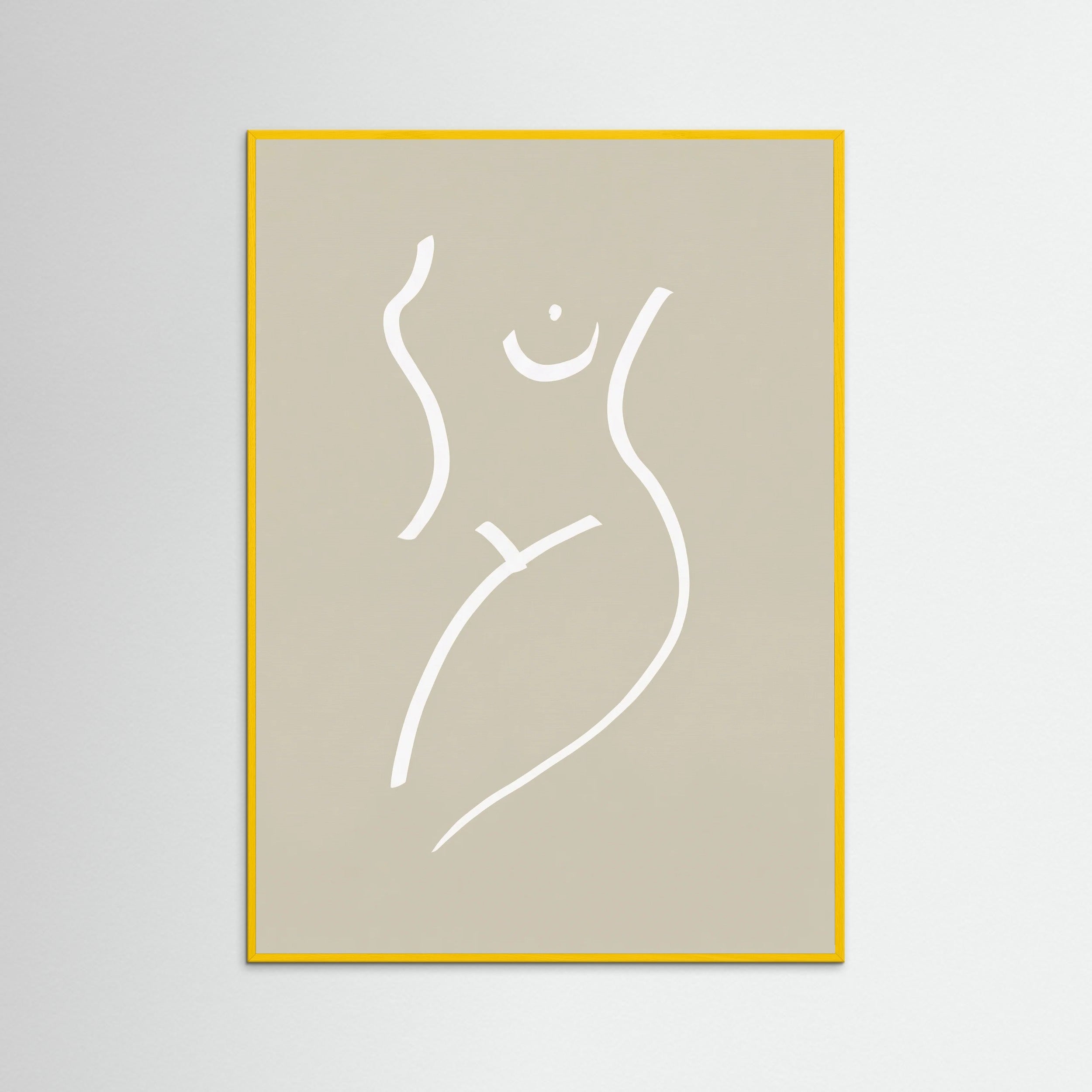 Yellow Wood Subtle Curves