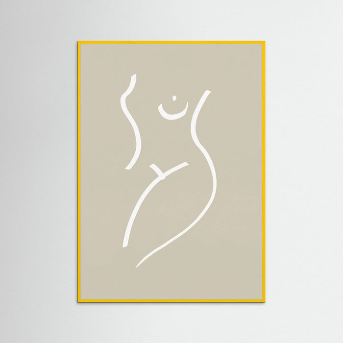 Yellow Wood Subtle Curves