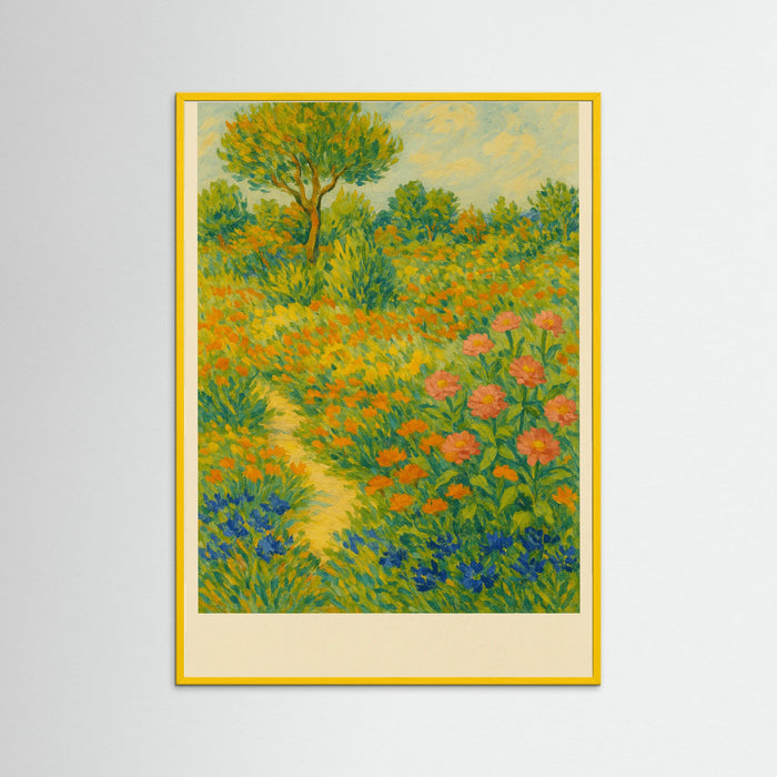 Yellow Wood Summer Bloomscape