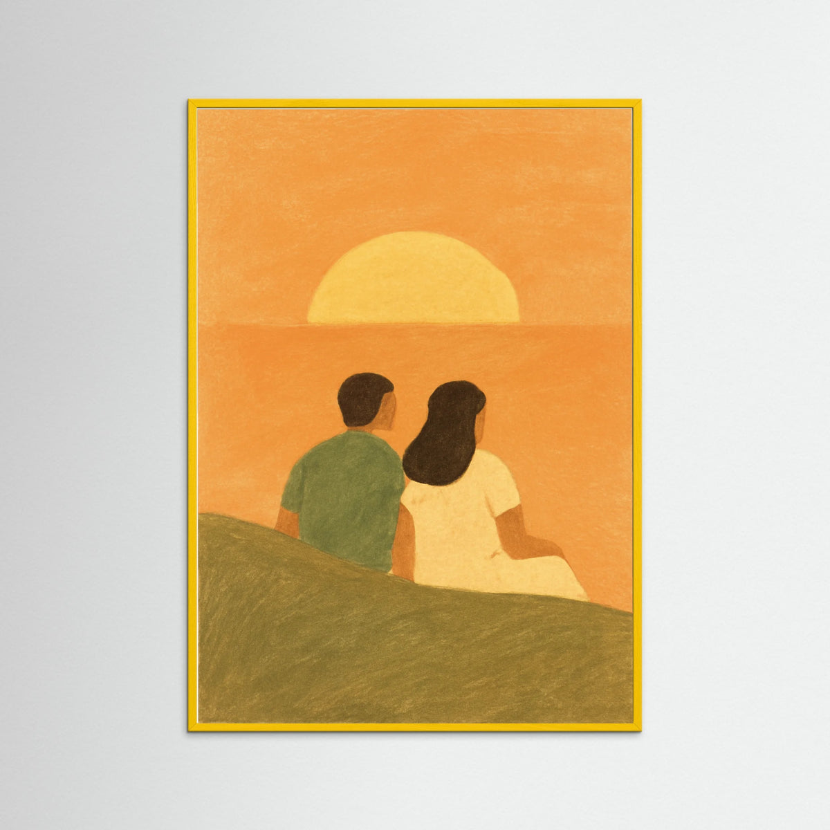 Yellow Wood Summer Evening