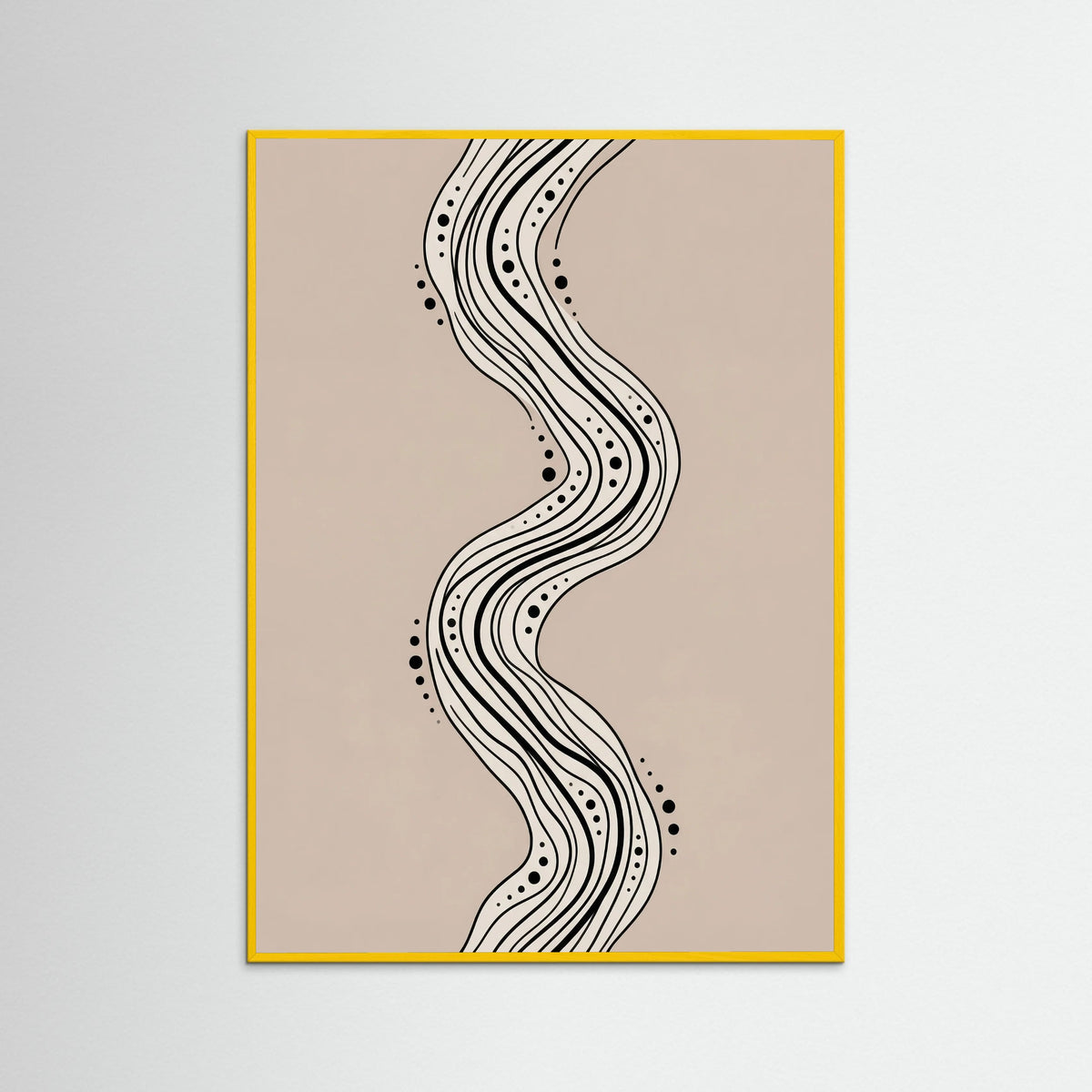 Yellow Wood Summer Silhouettes