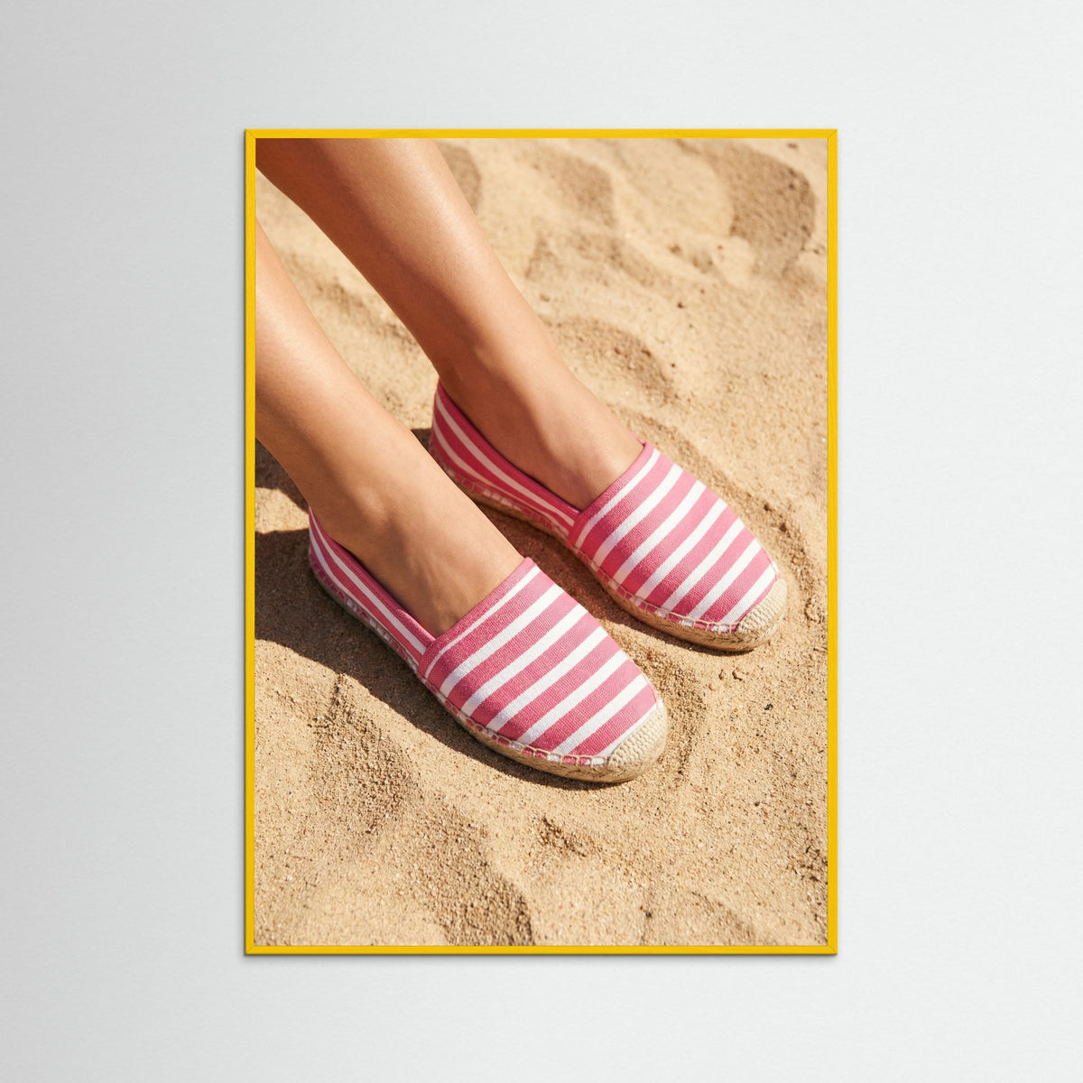 Yellow Wood Summer Stripes