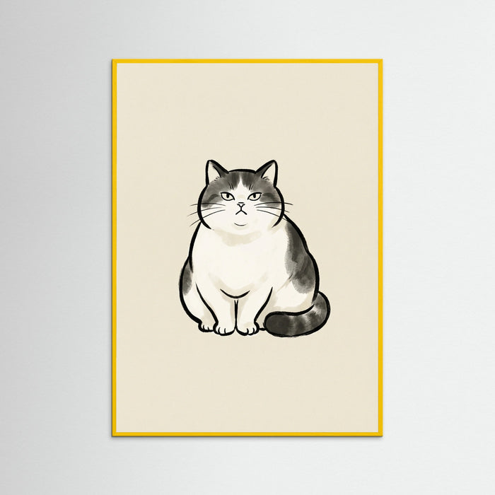 Sumo Frog Study – plakat og kunsttryk