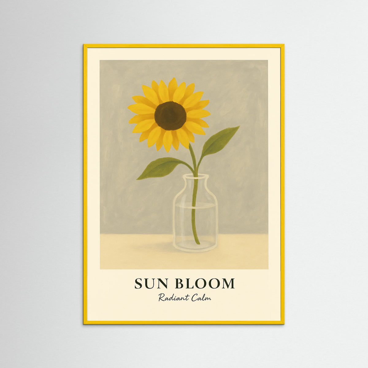 Yellow Wood Sun bloom