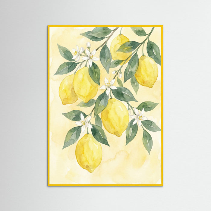 Yellow Wood Sunny Orange Grove