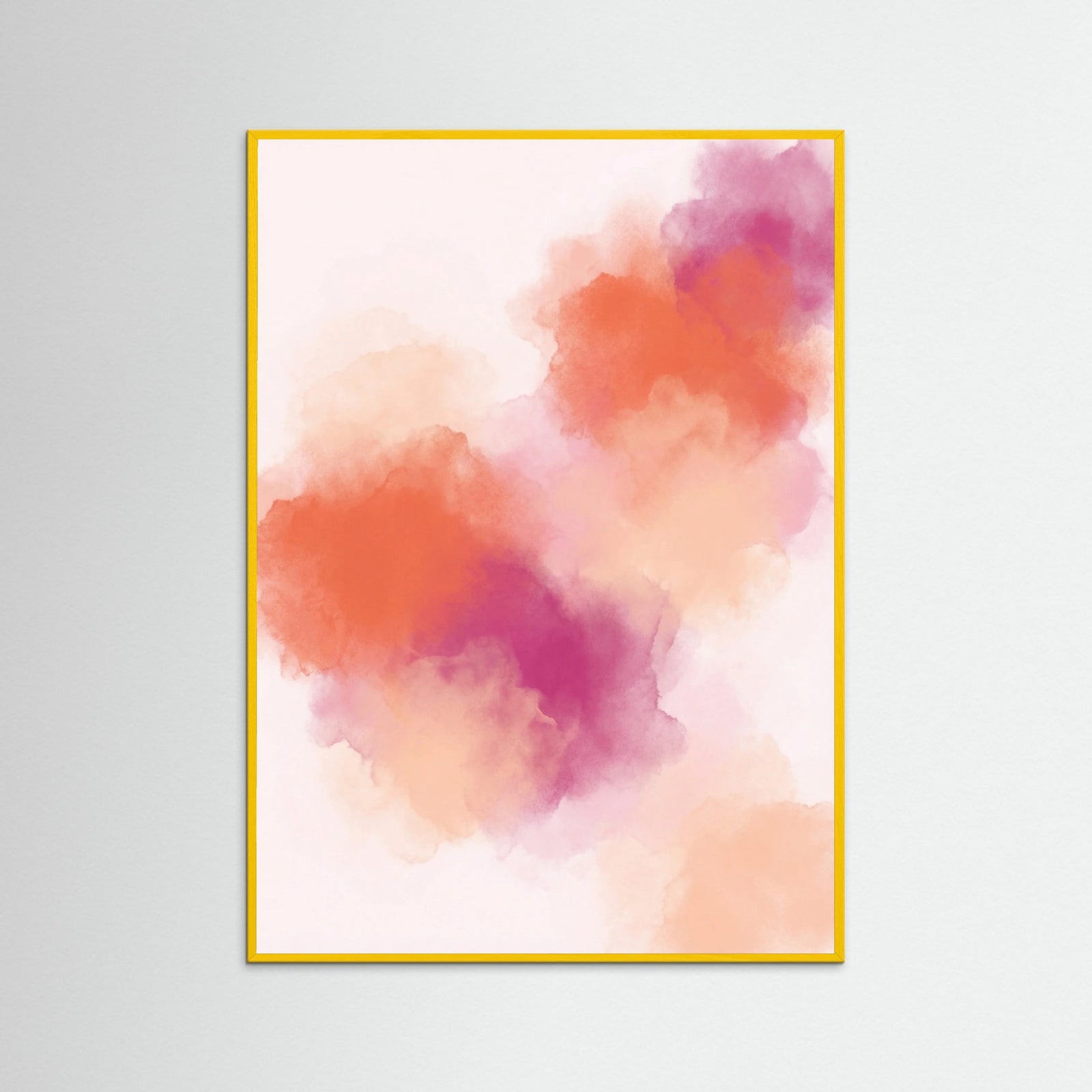 Yellow Wood Sunset Bloom