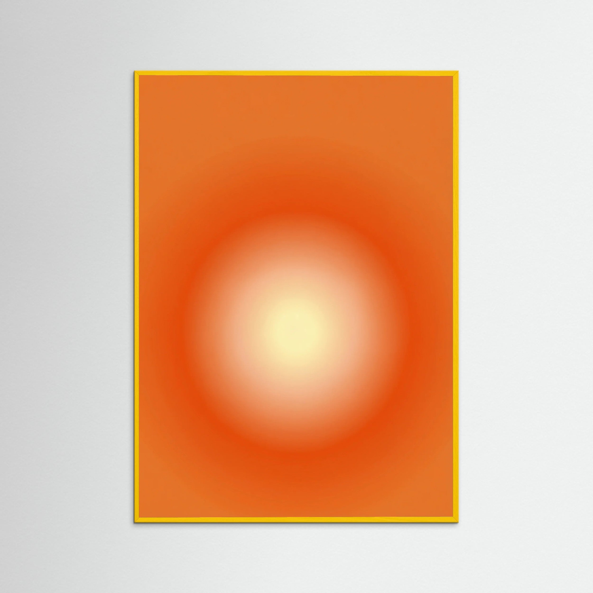 Yellow Wood Sunset Ember