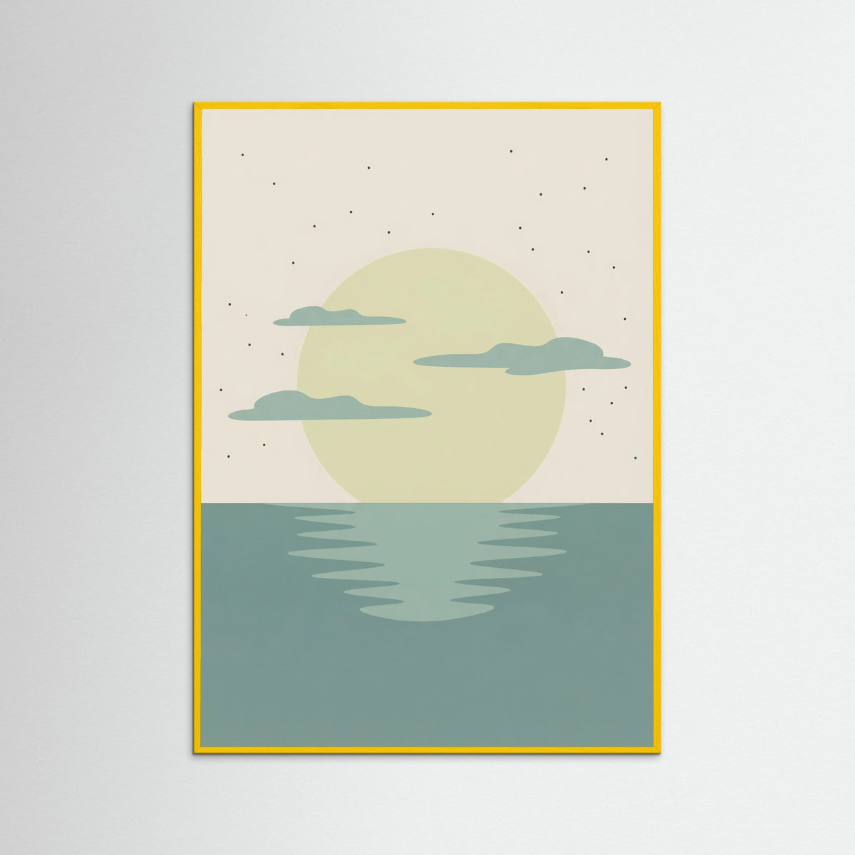 Yellow Wood Sunset Reverie